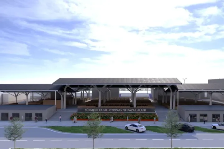 Sürmene’de Yeni Pazar Yeri ve Kapalı Otopark Projesi Hayata Geçirilecek