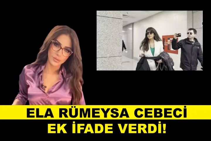 Ela Rümeysa Cebeci’nin ek ifadesi alındı, yeniden cezaevine gönderildi