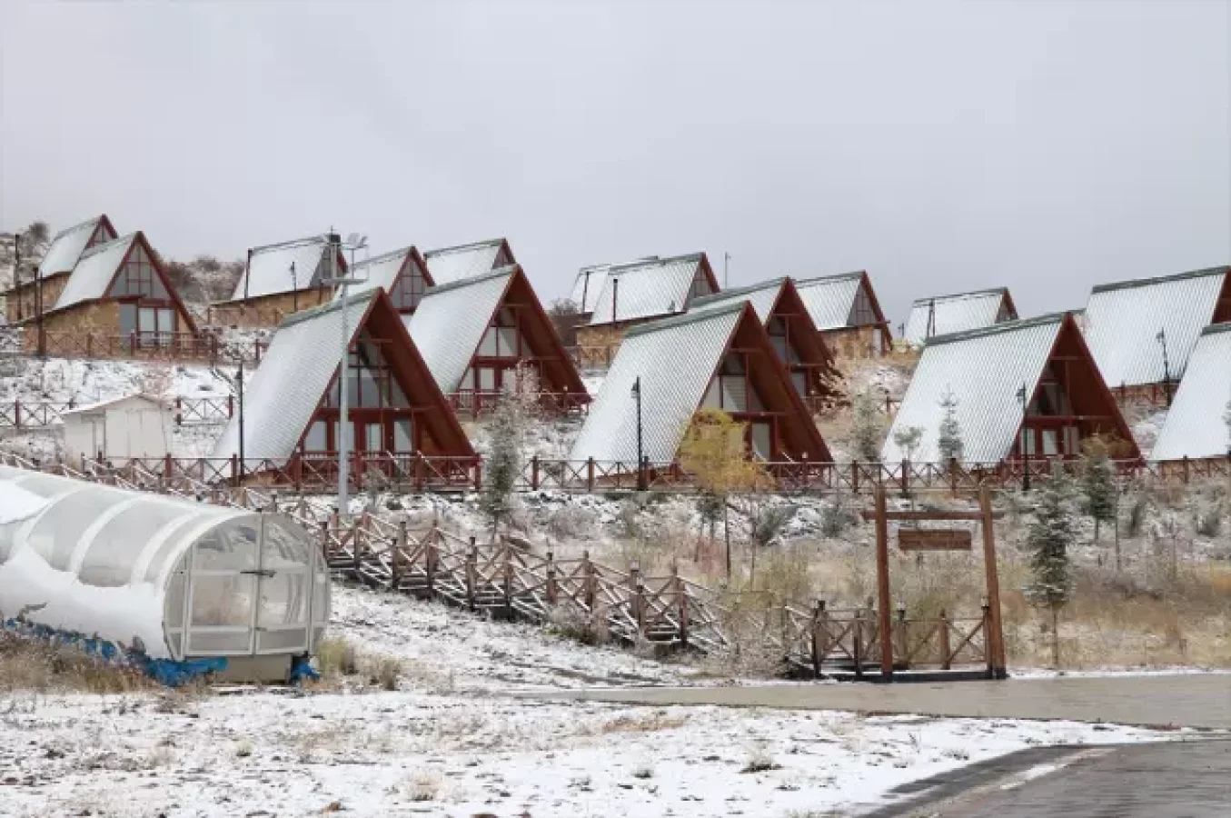 Sıcaklıklar Düşüşe Geçti, Birçok Kent Kar Altında