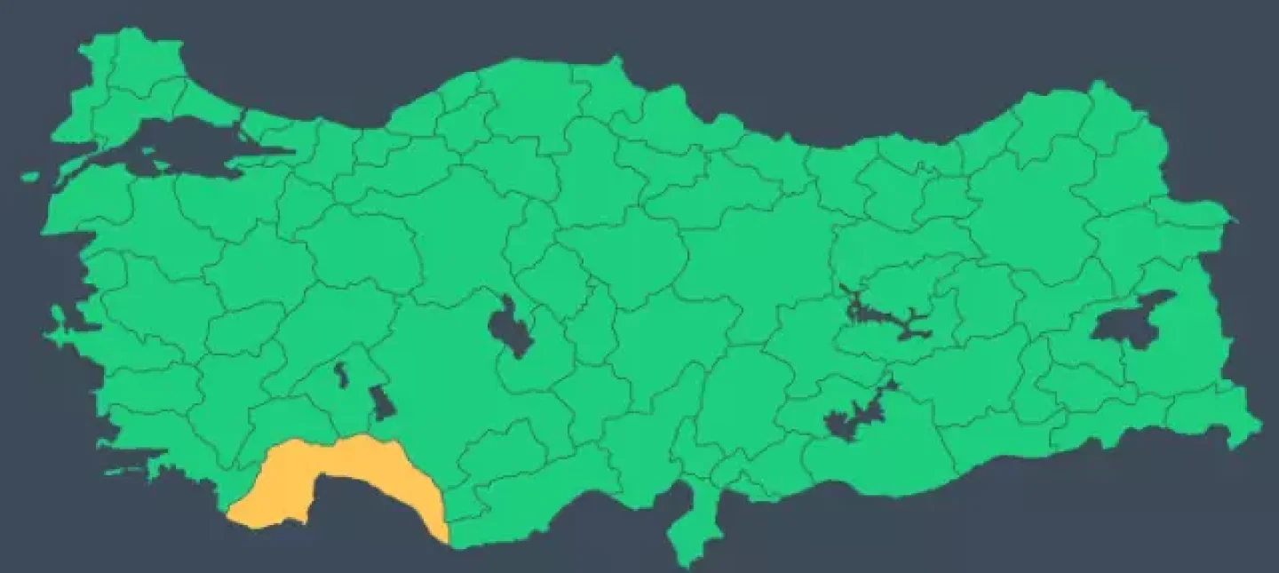 Meteoroloji'den Antalya'ya Özel Uyarı