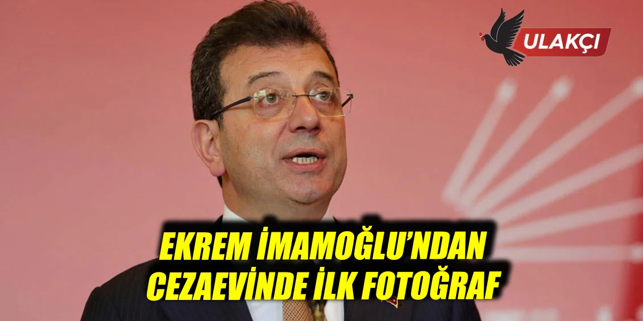 Cezaevinden ilk fotoğraf geldi: Ekrem İmamoğlu ailesiyle görüşmede görüntülendi