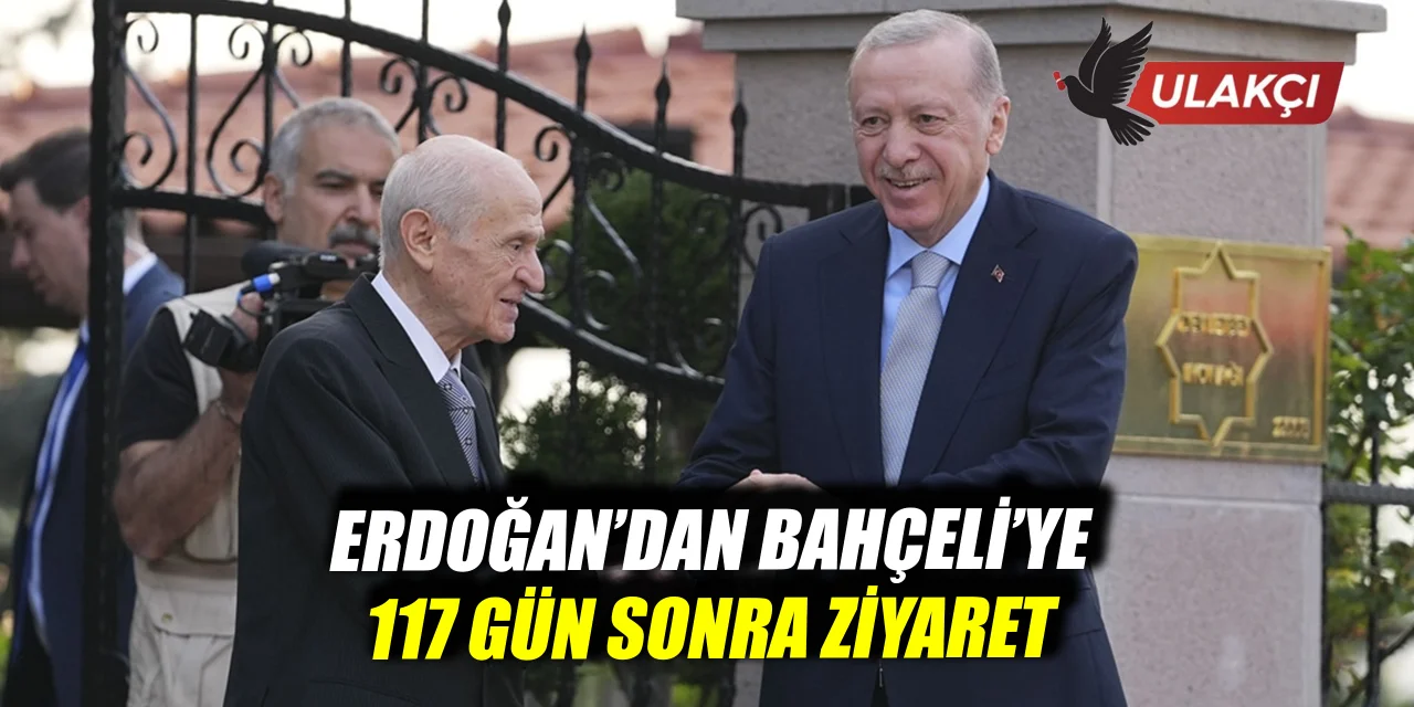 Cumhur ittifakı'nda 117 gün sonra yüz yüze görüşme: Erdoğan’dan Bahçeli’ye ziyaret