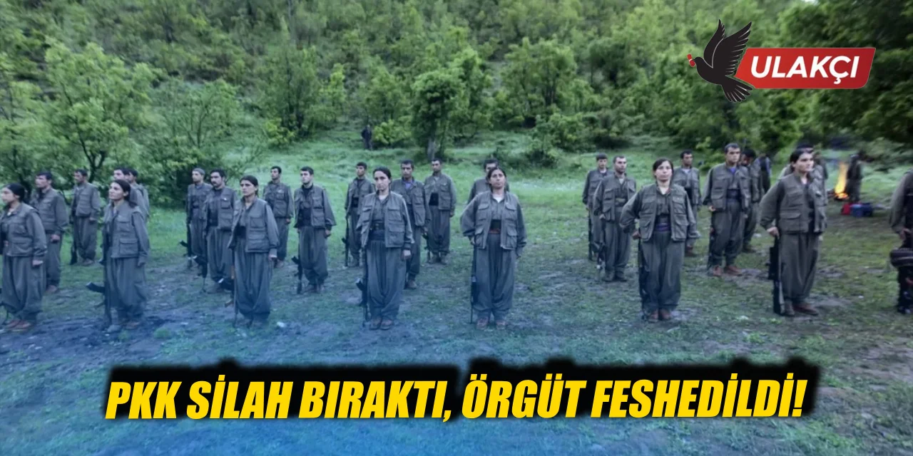 PKK Silah bıraktı, örgüt feshedildi!