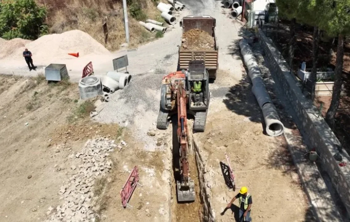 Bursa Büyükşehir, Gemlik'in Altyapısını İyileştiriyor