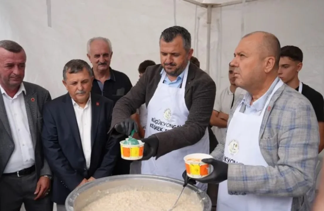 Küçükyoncalı'da Keşkek Festivali Geleneksel Kültürle Şenlendi