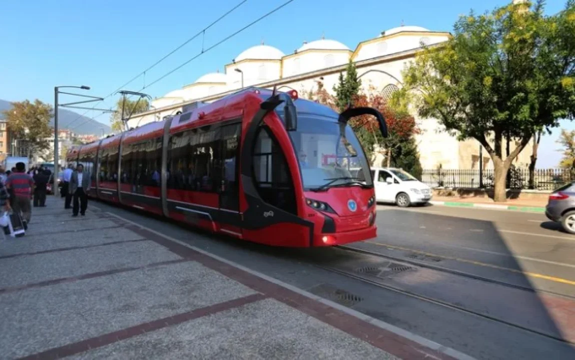Bursa T1 Tramvayı'nda Geçici Durdurma Uygulaması
