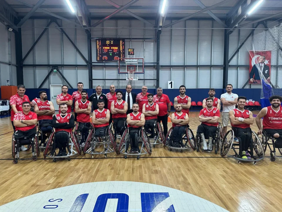 Türkiye Tekerlekli Sandalye Basketbol A Milli Takımı Avrupa Şampiyonası Hazırlık Kampı İçin Bağcılar’da