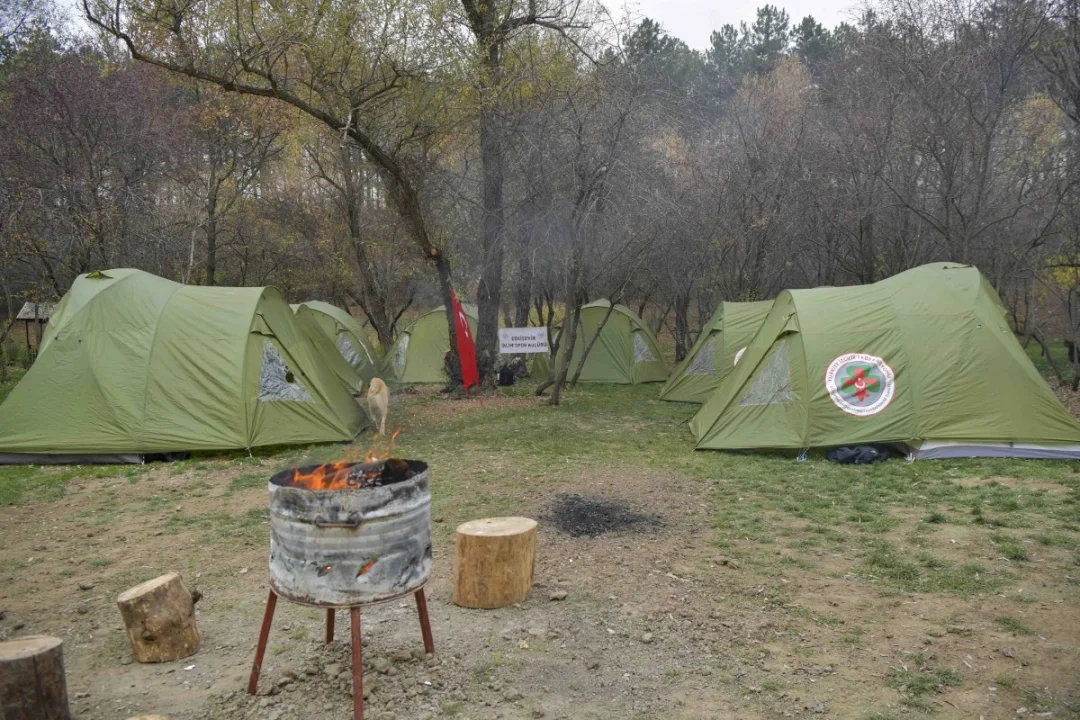 200 Öğrenci İzcilik Kampında Buluştu