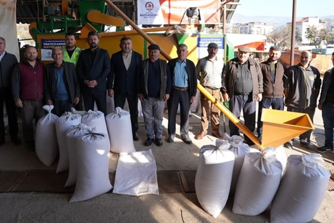 Denizli'de Üreticilere Sürekli Destek