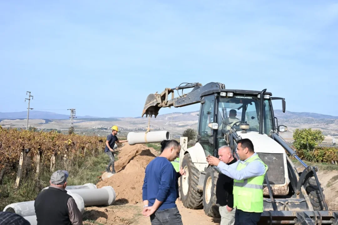 Manisa Alaşehir’de Altyapı Sorunu 30 Yıl Sonra Çözüldü