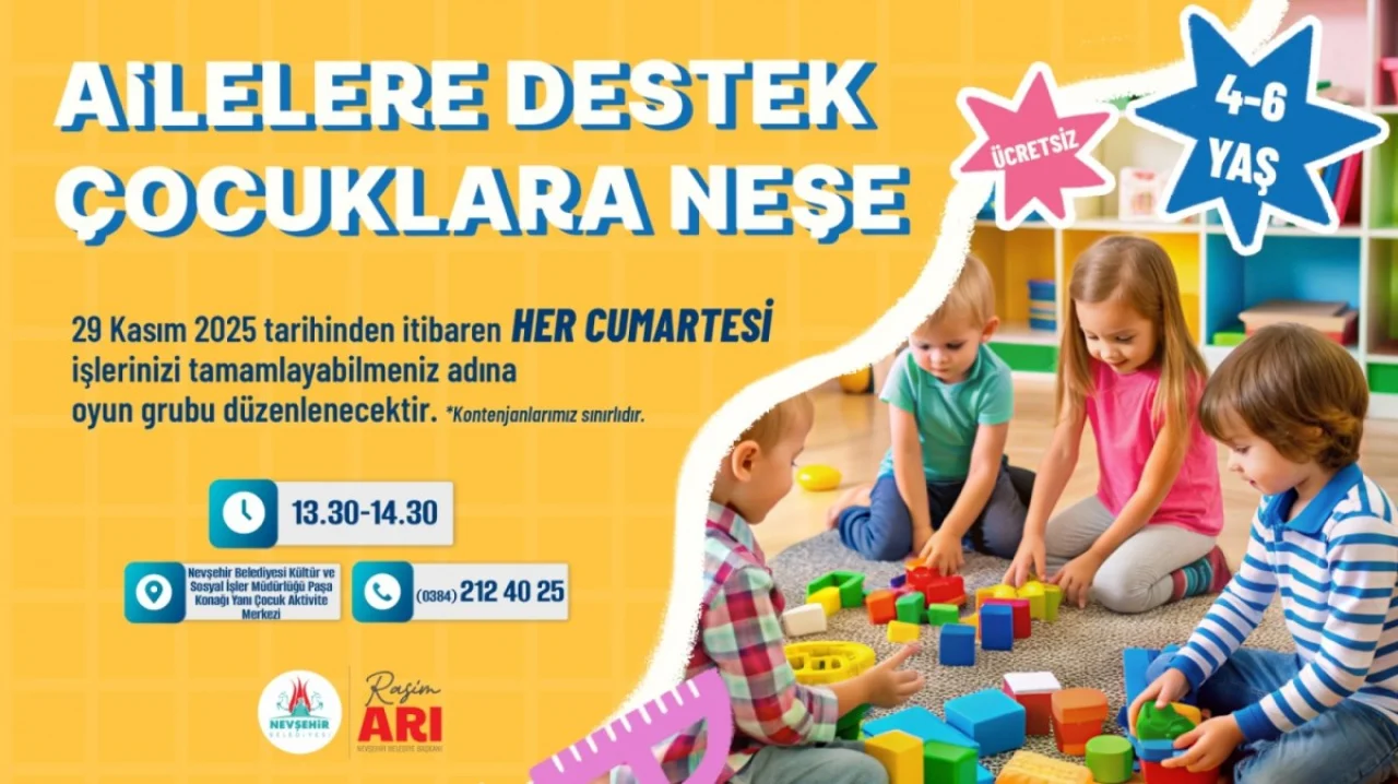 Nevşehir Belediyesi, Çocuklara Sağlıklı ve Güvenli Eğitim Desteği Vermeye Devam Ediyor