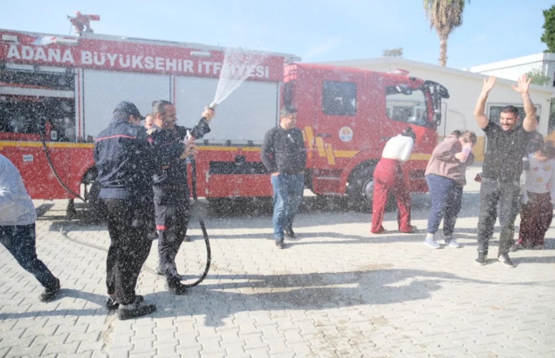 Adana Büyükşehir İtfaiyesi'nin Özel Bir Hayali Gerçeğe Dönüştü
