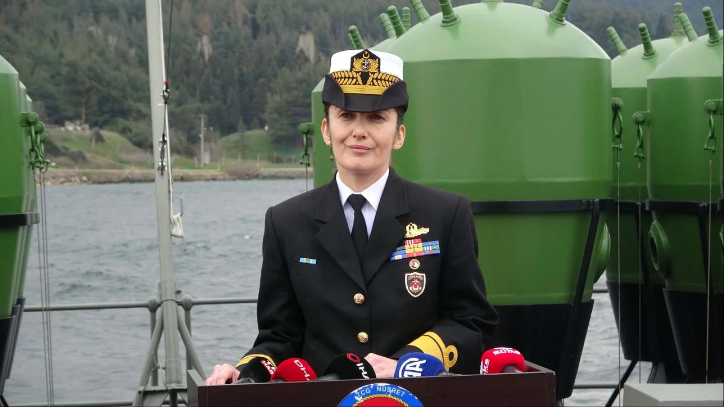 Tarihi Bir Seyir: İlk Kadın Amirali Nusret'te!