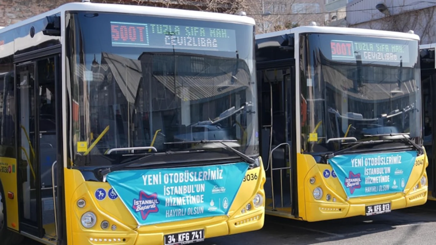 İstanbul'un Efsane Hattı 500T, 5 Yeni Otobüsle Güçleniyor: Günde 437 Sefer Hedefi